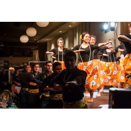 Student dance performance at Akamai XIV