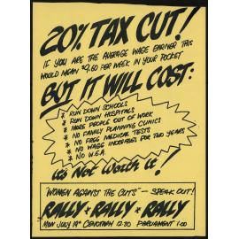20% tax cut