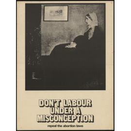 Don't labour under a misconception: repeal the abortion laws