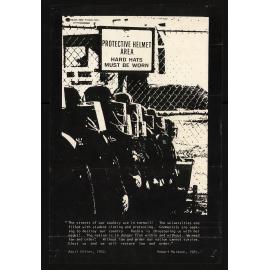 Protective Helmet Area - Hard hats must be worn