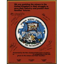 We are assisting the miners...