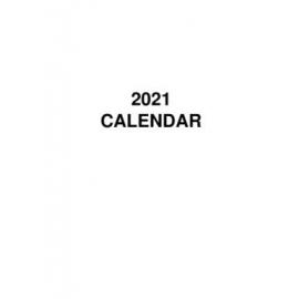 Calendar 2021