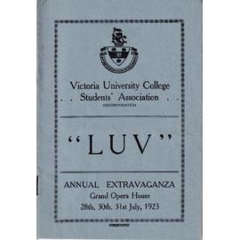 Carnival 1923 - "LUV"