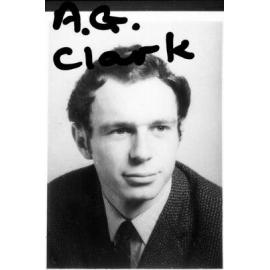 Dr. A. G. Clark, Biochemistry {A. G. Clark]