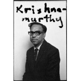 Dr. S. Krishnamurthy, Asian Studies [Krishnamurthy]