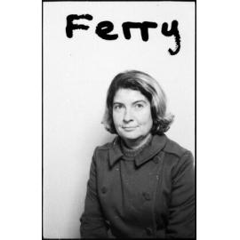 Mrs. Jaqueline F. Ferry, Romance Lang. (French) [Ferry]