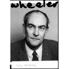 Mr. R. H. Wheeler, Geography [Wheeler]