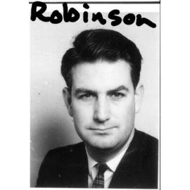 Dr. A. D. Robinson, Political Science [Robinson]