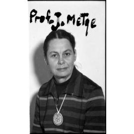 Prof. A. Joan Metge, Anthropology [Prof. J. Metge]