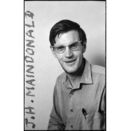 J. H. Maindonald [J. H. Maindonald]