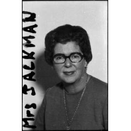 Mrs Jackman [Mrs Jackman]