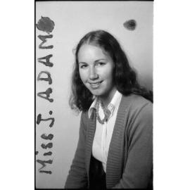 Miss J. Adam, English [Miss J. Adam]