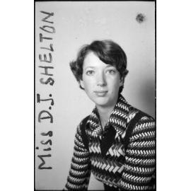 Miss D. J. Shelton, Law [Miss D. J. Shelton]