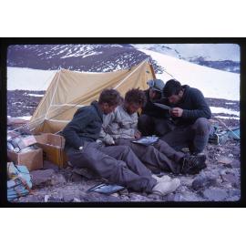 Planning the days works form aerial photos