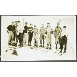 Some of the "Varsity" Party