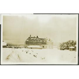 Rear view of Chateau Winter 1934