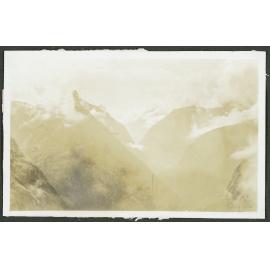 Looking over to Milford Sound from Gertrude Saddle