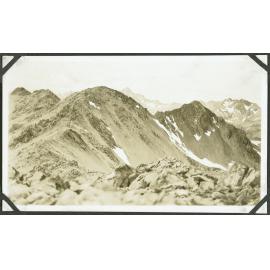 [Image of a mountain ridge.]