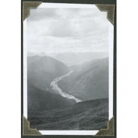 Looking down the Maruia River