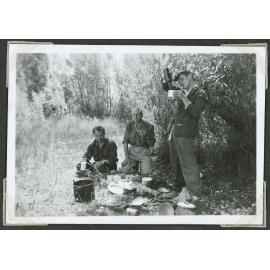 Lunch at the Raka River on return trip