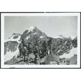 Ascent of Mt Harper. Mt Murchison in right background