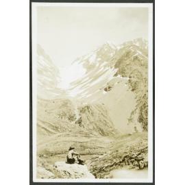 Whitehorn Pass from slopes of Mt. Campbell