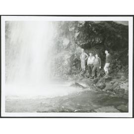 Taranaki Falls & Alister Wilson, Bert Edwards, Doris Johannesson, Don Mcleod
