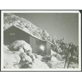 The hut by moonlight