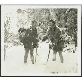 Dorian and Robin just before Te Matawai Hut