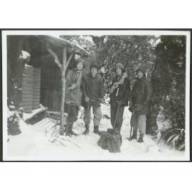 Outside Te Matawai Hut