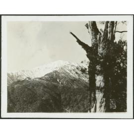 The ridge leading up to Pukematawai - Arete peeping from behind