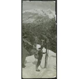 Ruth F. and Pauline on Pass Road