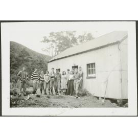 Combined Biology & Tramping Clubs trip to Taurehenikau May 1945.