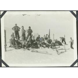 Lunch on the snow. Temple Basin