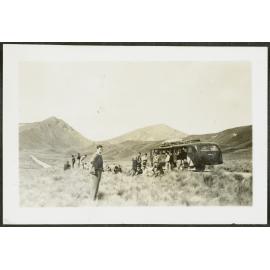 Coming: By bus, over Lindis Pass