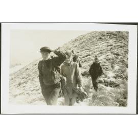 Coming off Holdsworth after ascent of Isabelle July 1946