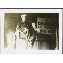 Roger Chorlton & Barney Butchers in Whakapapa Hut