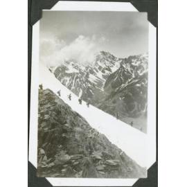 Down into Hopkins, just before avalanche