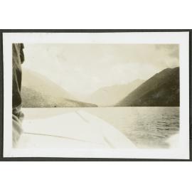 From the launch. Looking up Lake Roto-Iti to the Travers Valley