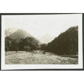 Mt. Alna from the camp by the Christopher River