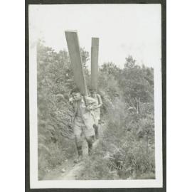 Timber - 3 10' planks (8" x 1") per man.