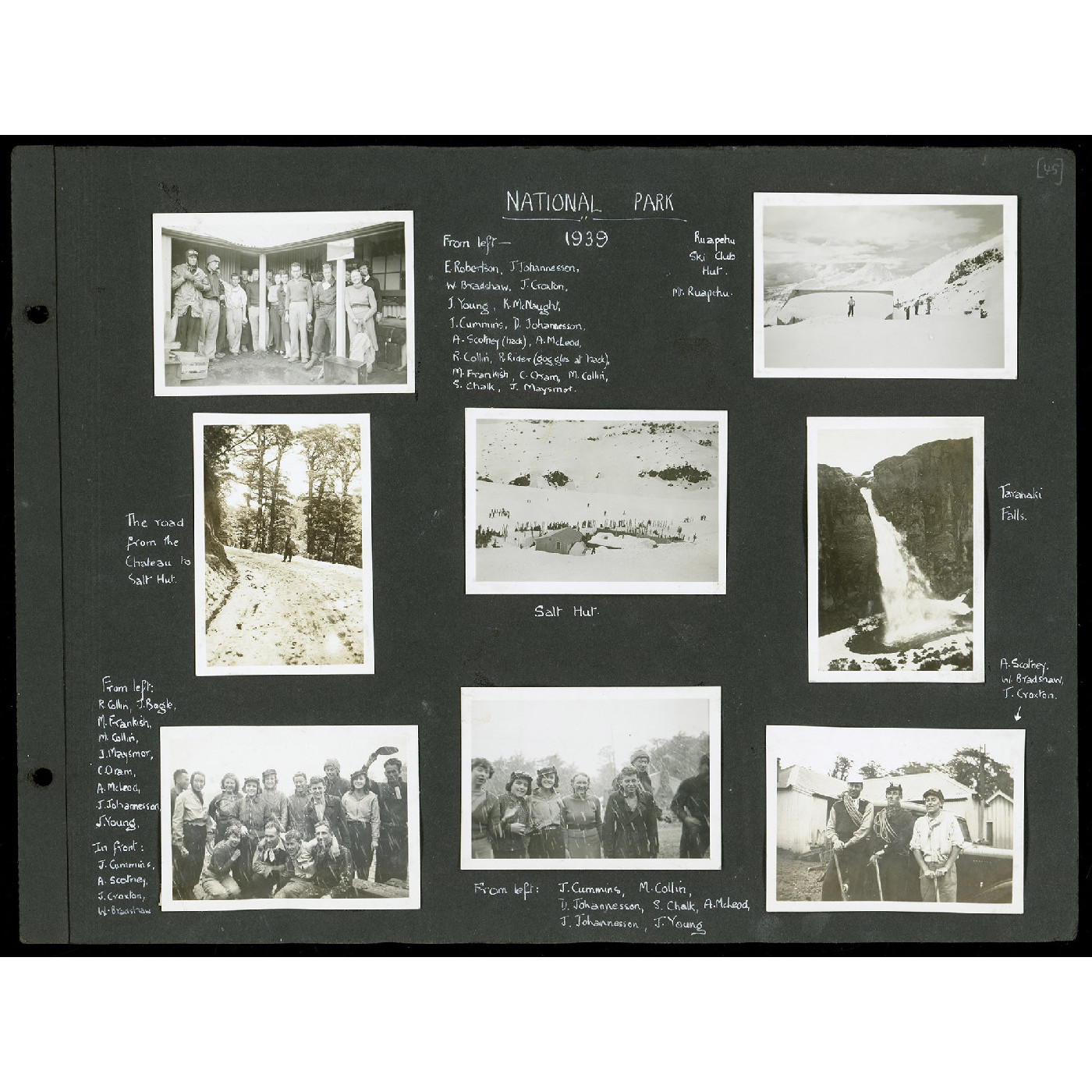 VUW Tramping Club Photograph Album