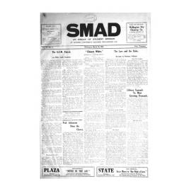 SMAD. An Organ of Student Opinion. 1935. Volume 6. Number 2.