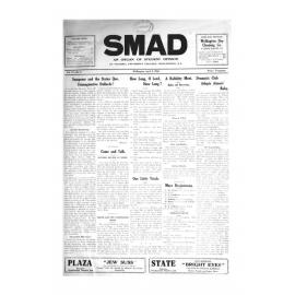 SMAD. An Organ of Student Opinion. 1935. Volume 6. Number 4.