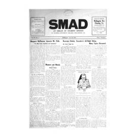 SMAD. An Organ of Student Opinion. 1935. Volume 6. Number 5.