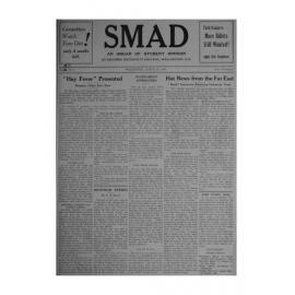 SMAD. An Organ of Student Opinion. 1936. Volume 7. Number 2.