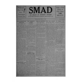 SMAD. An Organ of Student Opinion. 1936. Volume 7. Number 4.