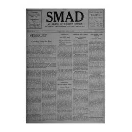 SMAD. An Organ of Student Opinion. 1936. Volume 7. Number 6.