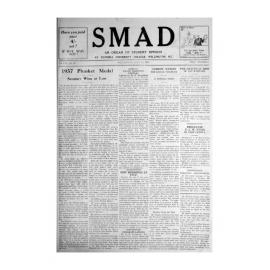 SMAD. An Organ of Student Opinion. 1937. Volume 8. Number 12.