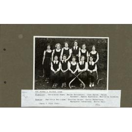 VUC Women's Hockey team